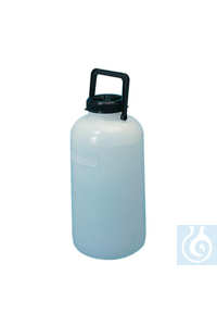 Carboy HDPE 10000 ml Ø 210 x H 420, mouth 100 mm, with inner cap Carboy HDPE 10000 ml Ø 210 x H...